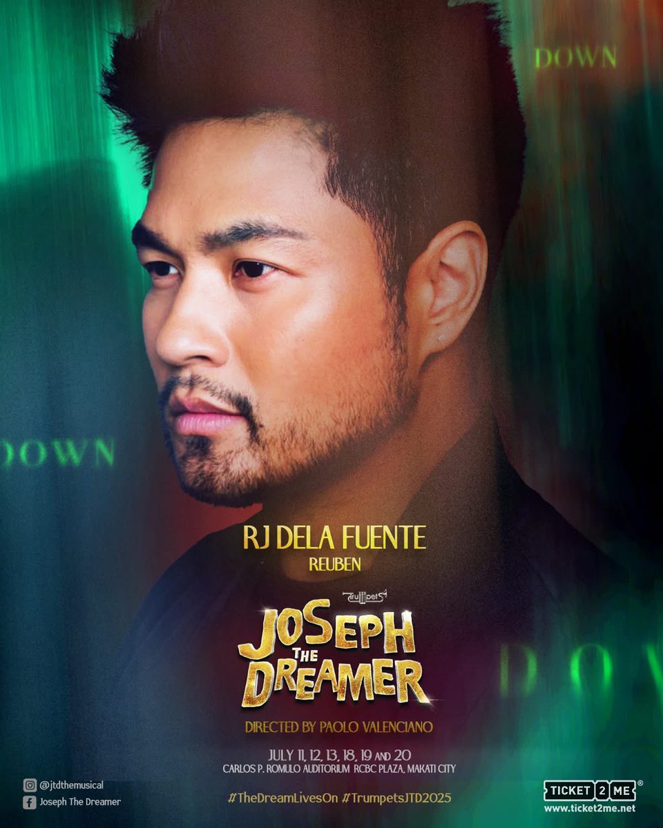 Manila Genesis (@manila_genesis) on Twitter photo See you FRIDAY for the SOLD OUT opening night of #JosephTheDreamer, the musical 🙏🏽 With <a href="/sam_concepcion/">Sam Concepcion</a> as Joseph, @rjdelafuente as Reuben, @garyvalenciano1 as Joseph’s father, Jacob and many more! 🔥
📍Carlos P. Romulo Theater at the 4th Floor RCBC Plaza, Makati
📅 Show Dates: See you FRIDAY for the SOLD OUT opening night of #JosephTheDreamer, the musical 🙏🏽 With <a href="/sam_concepcion/">Sam Concepcion</a> as Joseph, @rjdelafuente as Reuben, @garyvalenciano1 as Joseph’s father, Jacob and many more! 🔥
📍Carlos P. Romulo Theater at the 4th Floor RCBC Plaza, Makati
📅 Show Dates:
