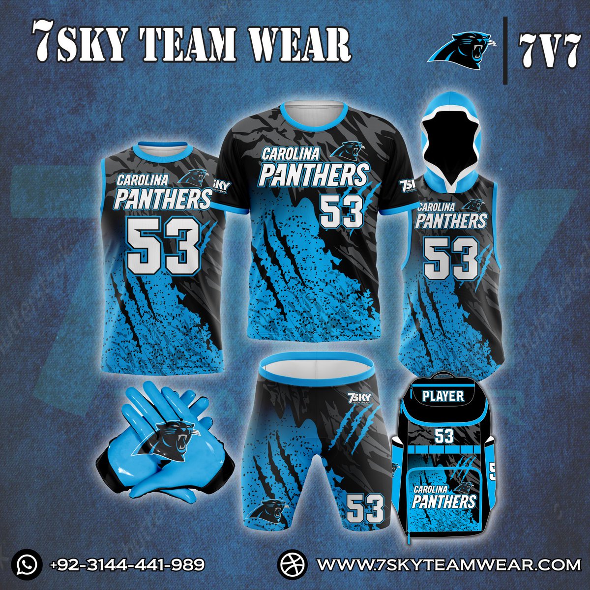 7SKYTEAMWEAR's tweet image. From training to game day, trust 7 Sky to deliver high-quality gear that supports every move.
#7SkySportswear #DurableGear #AthleteFocus #PlayHardWinHard #TeamSpirit #GameDayReady #WearTheSky #7SkyTeamwear #PlayWith7Sky #BuiltToWin #TeamSpirit #GameReady #WearYourPride #7Sky