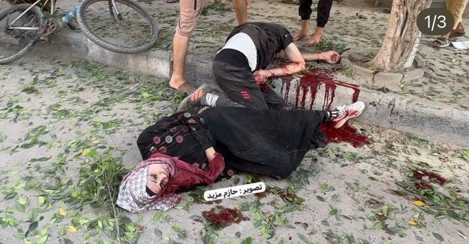 .Bilen Yok,
Gazze neden yalnız 🤔🤔🤔,
Şu görüntüler de vicdanı uyandırmiyorsa herşey boş Demekki...
#WhyIsGazaAlon