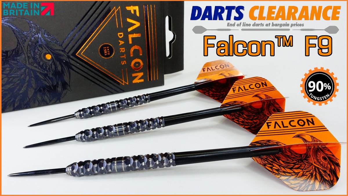 The flagship model from Darts Clearance... the Falcon F9 darts. I had been meaning to review these for the longest time. #darts 

youtube.com/watch?v=G0Ni97…