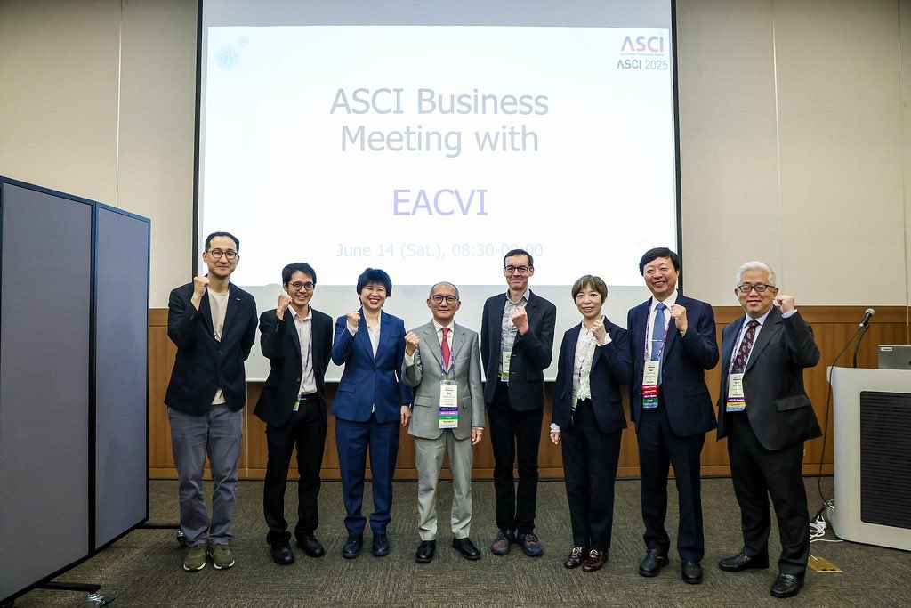 EACVIPresident's tweet image. 🌏 Honoured to see EACVI so well represented at the ASCI meeting!

Our EACVI Vice-President, @DrMarkWestwood1 , is participating at the Asian Society of Cardiovascular Imaging  #ASCI meeting as our representative — strengthening global collaborations, exchanging knowledge, and
