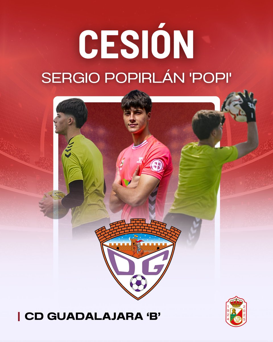 ⚽ CESIÓN | SERGIO POPIRLÁN 'POPI'

🔴 ¡Sergio Popirlan jugará cedido esta temporada en el <a href="/deporguada/">C.D. Guadalajara 🟣⚪️</a> ! ⚪

El joven portero continuará su progresión en las filas del conjunto alcarreño, donde buscará seguir sumando experiencia en una categoría exigente.

Desde El Val le