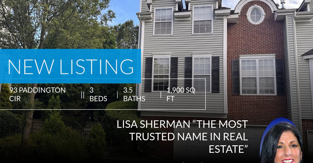 lisasherman2's tweet photo. 📍 New Listing 📍 Take a look at this fantastic new property that just hit the market located at 93 Paddington Cir in Smithtown. Reach out here or at (631) 793-7679 for more information https://t.co/QzPUROEIE6 https://t.co/RJIXeQGn6a