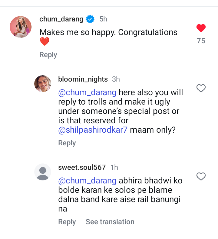 everybodyylaugh's tweet photo. Are they really #KaranVeerMehra fan or #ChumDarang stalker? Idk what they get by doing this all but can't you people just focus on your idol rather than stalking others and creating new drama everyday? Ya fir job karo sale berojgaar log #ChumVeer https://t.co/lXJYIk8Bz5