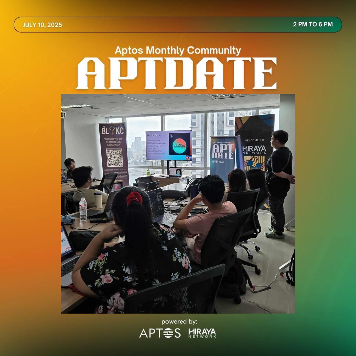 ✨ Today’s AptDate was filled with insightful convos and exciting updates across the Aptos ecosystem — from project progress to community initiatives. But the real highlight? Our very special guest all the way from the <a href="/Aptos/">Aptos</a> Foundation: Lorny Pfeifer, Ecosystem Grants Manager,