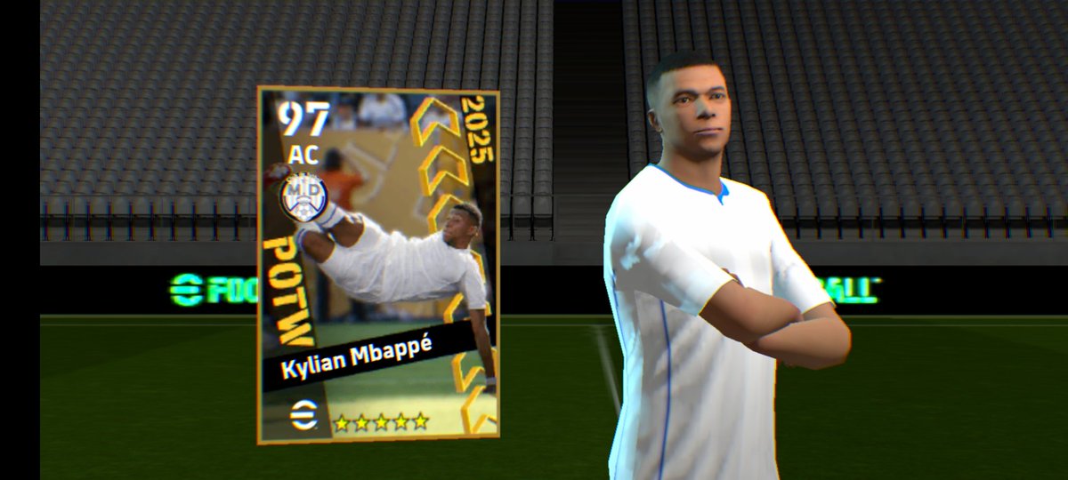 Abdou_haceini's tweet photo. When Konami finds out you're a Real Madrid fan 🤍👀
#Konami #KONAMI麻雀格闘倶楽部
#konamipressstart #Pes #eFootball #eFootball30th #eFootballHUB #eFootball2025Mobile #eFootballアプリ #efootballmobile #KylianMbappe #mbappe #RealMadrid #HalaMadrid #ريال_مدريد #مبابي https://t.co/zl2UxqYGZ8