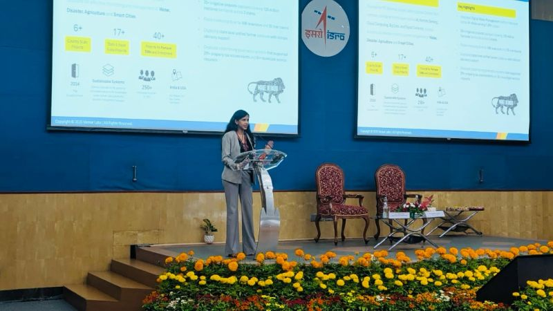 vassar_labs's tweet photo. 🚀 Vassar labs is honoured to present our work at the Regional Meet on Space Technology for Development & Governance at ISRO HQ, Bengaluru 🌍
We showcased innovations in:
💧 Water ( #aquaWISE )
🌾 AgriTech ( #fieldWISE )
🏙️ Urban Resilience ( #aquaCITY ) https://t.co/a9oW9I496K