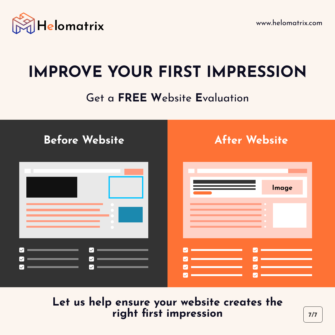 HelomatrixHQ's tweet photo. 📱 57% won't recommend businesses with poor mobile sites
🎯 94% of first impressions are design-related
💰 Poor websites kill your marketing ROI

Ready to fix your first impression? Get a FREE evaluation.

#MobileFirst #WebDesign #Helomatrix https://t.co/nw8AMqlvRM