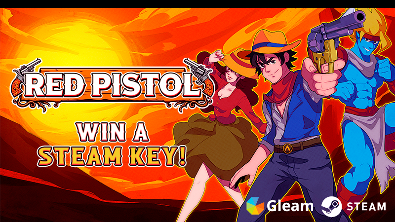 AceHStudios's tweet photo. 🎉 RED PISTOL LAUNCH GIVEAWAY 🎉

Celebrate our July 15 launch &amp; win a Steam key!
Complete tasks to earn entries – more entries, better odds!

🔹 Wishlist (+10)
🔹 Follow on Steam (+5)
🔹 Follow us (+3)
🔹 Repost this (+5)

🎯 https://t.co/wravgg5lTq
🤠 Good luck gunslingers! https://t.co/lo3MaJ3VHX