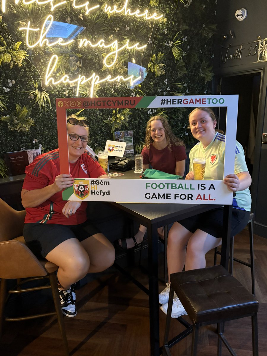 Thanks to everyone that came to watch with us last night!

Cymru wrap the group up against England on Sunday night and we’ll be back at <a href="/vault33wrexham/">Vault33 Bar</a> to watch 

#WEURO2025 #HGTCymru
