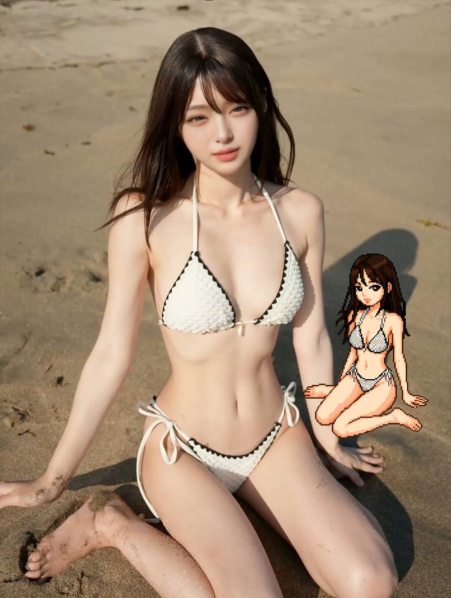 二人とも眩しそう🫠☀️