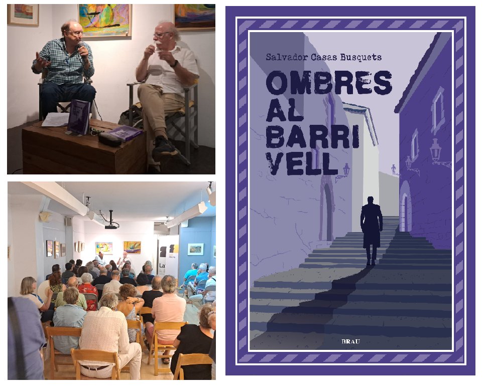 brauedicions (@brauedicions) on Twitter photo Tot un èxit, la presentació d'ahir del thriller "Ombres al Barri Vell", de Salvador Casas, a la <a href="/LLIBRERIA22/">LLIBRERIA 22</a> ! Tot un èxit, la presentació d'ahir del thriller "Ombres al Barri Vell", de Salvador Casas, a la <a href="/LLIBRERIA22/">LLIBRERIA 22</a> !