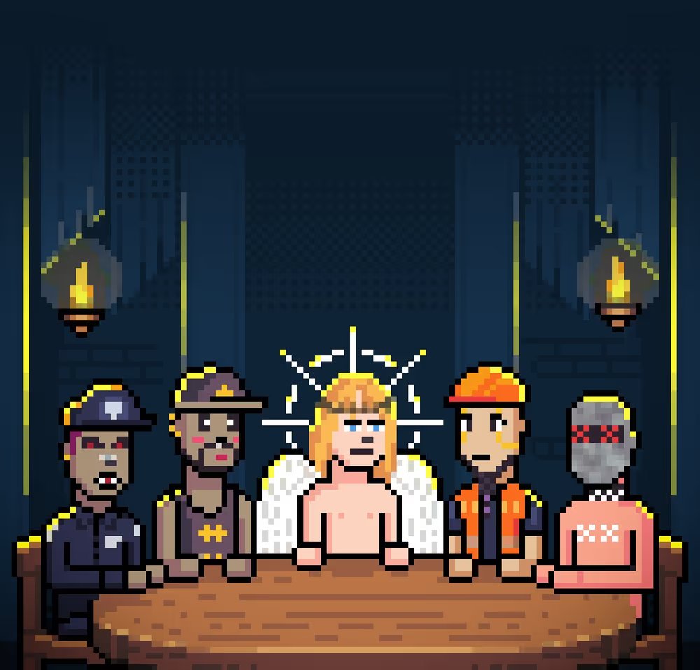 GM Bros.
The Divine Assembly by <a href="/n0xiyz/">n0xiyz🔜</a> 
has been airdropped to 85 wallets that participated in the last set

expect a new set next week

opensea.io/item/base/0x1a…