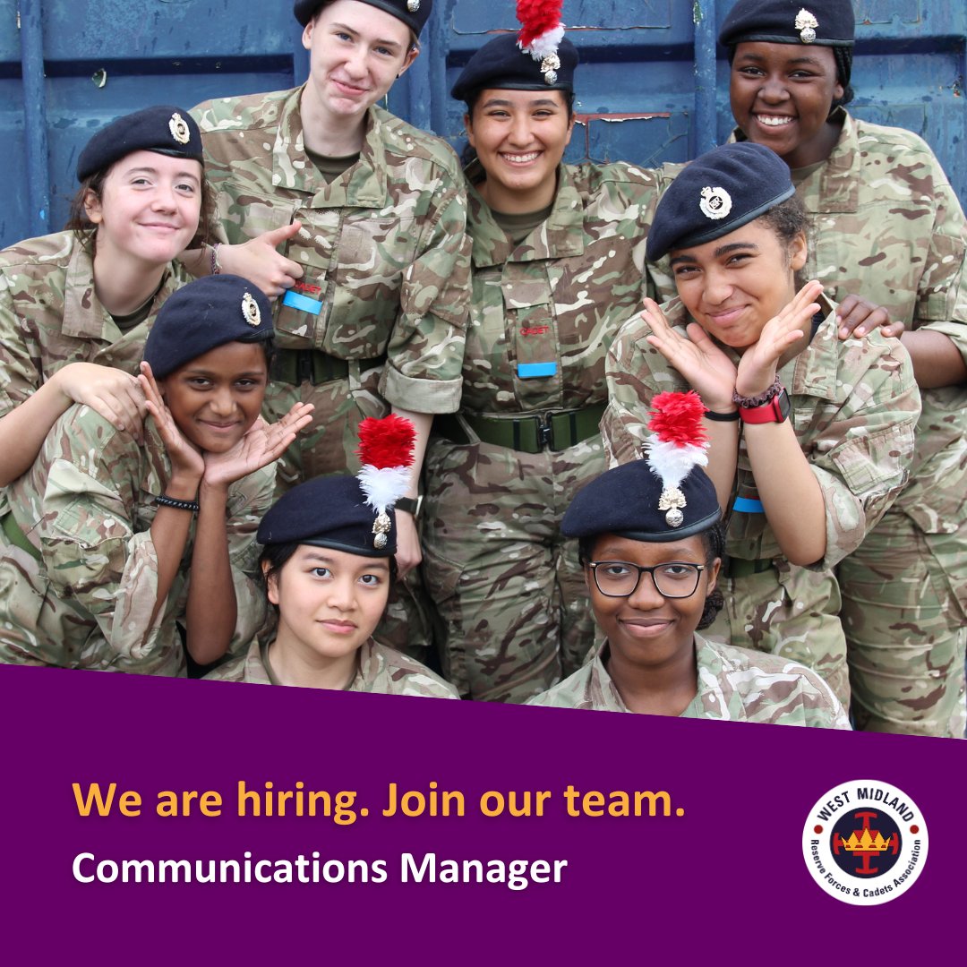 Are you a creative communicator with a passion for storytelling?

We're on the lookout for a #Communications Manager to join our team at our Association's Headquarters in #Birmingham.

Full details 👉 wmrfca.org/vacancies/

#WestMidlands #JobOpportunity #CommunicationsManager