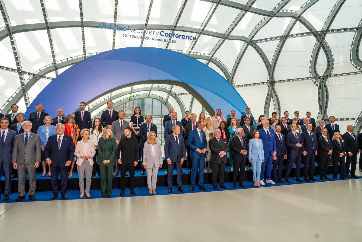 Angela Rayner (@angelarayner) on Twitter photo In Rome for the Ukraine Recovery Conference today.
The UK stands firmly with Ukraine - not just in defence, but in building their future.
Through global partnerships, we're ensuring Ukraine receives vital support for humanitarian needs and long-term reconstruction.
🇬🇧🤝🇺🇦 In Rome for the Ukraine Recovery Conference today.
The UK stands firmly with Ukraine - not just in defence, but in building their future.
Through global partnerships, we're ensuring Ukraine receives vital support for humanitarian needs and long-term reconstruction.
🇬🇧🤝🇺🇦