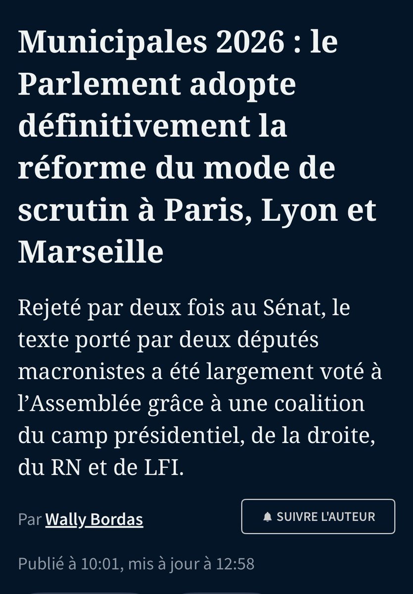 gagu75003's tweet image. Victoire !!!!!!!!!! @Paris a peut être une chance après la catastrophe Hidalgo. En avant @datirachida et @GpeChangerParis pour sauver notre ville. #paris #municipales #election #france