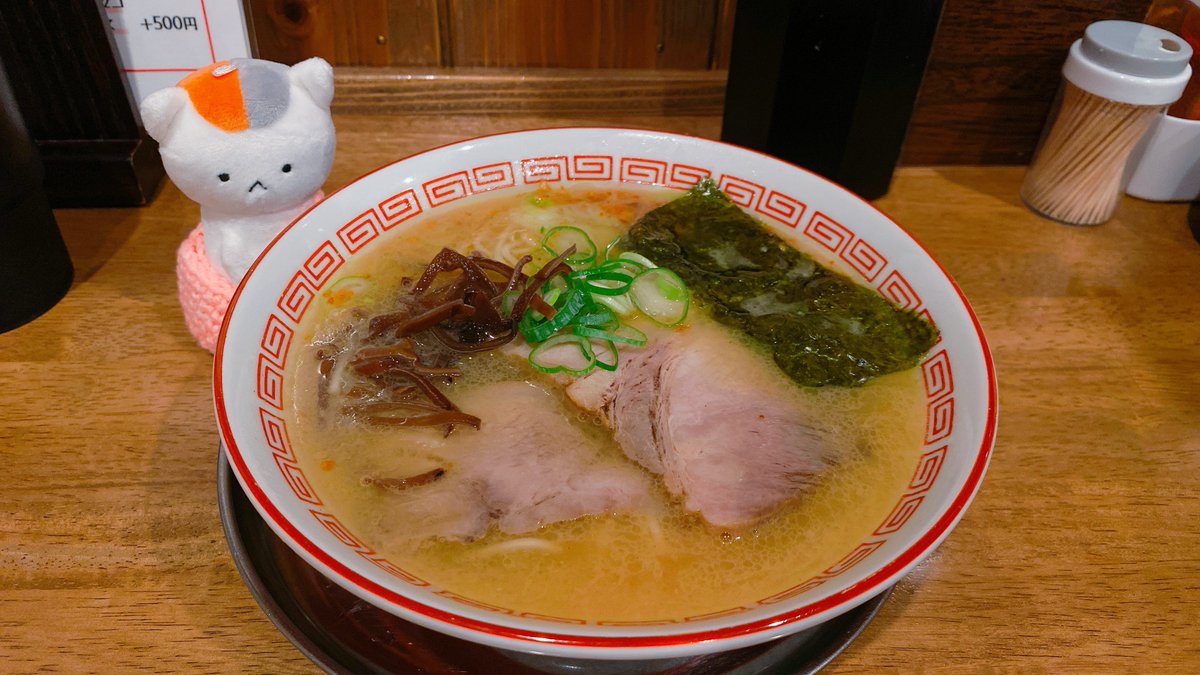 nathu_0701's tweet image. 麺家 日之出(多良木町)
とても美味しいラーメンでした🍜