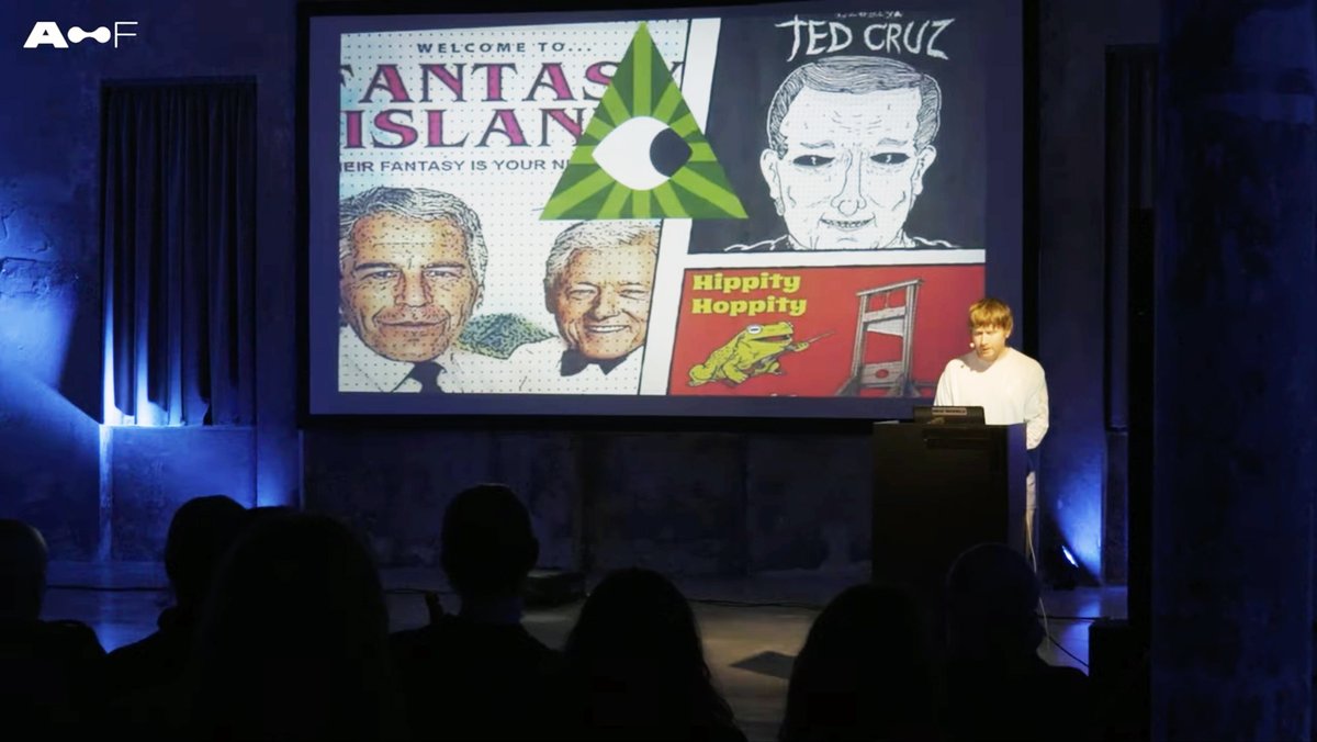 spike_art's tweet image. Do you miss the old web and its endless imaginaries? @LILINTERNET does, too. In May, he delivered a kind of eulogy for a bygone era at Vienna Digital Cultures, curated by @nadimsamman. A video of his lecture is online!
spikeartmagazine.com/articles/vienn…