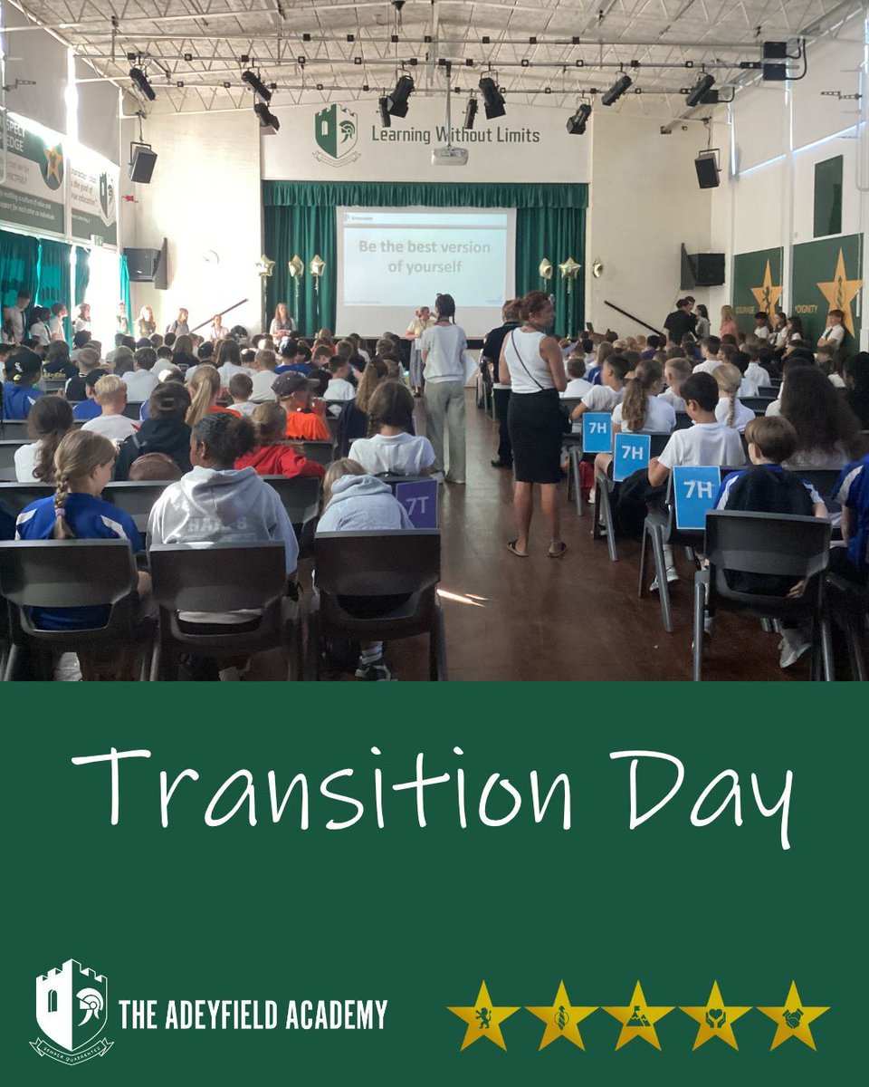 Exciting Day for Our Future Year 7! 🌟
This morning, our incoming Year 7 students gathered in the Charter Hall to discover their new form groups for September! The excitement was palpable as they found out who they’ll be with when they begin in September. #courage #dignity