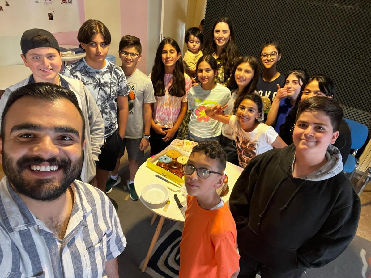 mutualfaith's tweet image. Bible Club! One of the ministries blessed by #LifeCenter space in Jordan.These are kids completed kids ministry &amp;amp; we are bridging them with the youth ministry. The space gives them the chance to tailor activities, lessons to their age. Please pray for them
#MutualFaith #Jordan