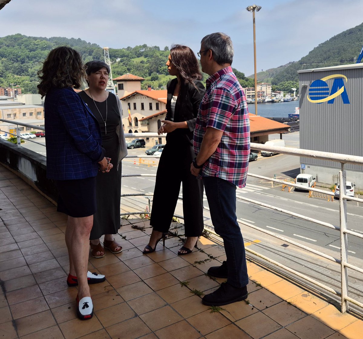 Me he reunido con la presidenta del Puerto de #Pasaia para abordar su papel estratégico en Gipuzkoa y seguir impulsando la relación puerto-ciudad. 

#Gipuzkoa #Pasaiakoportua #puertodepasajes