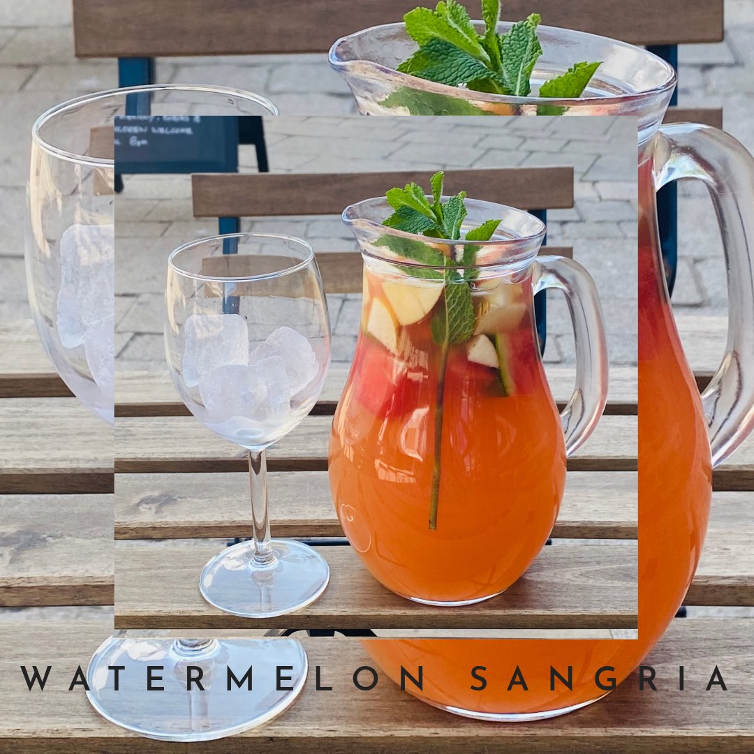 Open from 5pm today with lots of refreshing drinks to cool you down