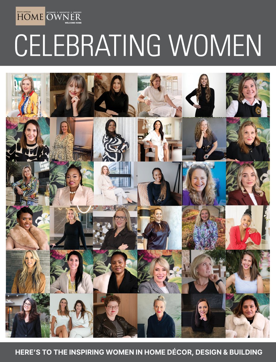 SA Home Owner (@sahomeowner) on Twitter photo The August issue of <a href="/SAHomeOwner/">SA Home Owner</a> features our Celebrating Women special section, highlighting the exceptional women shaping the home décor, design, and building industries:
sahomeowner.co.za/inside-the-sa-… The August issue of <a href="/SAHomeOwner/">SA Home Owner</a> features our Celebrating Women special section, highlighting the exceptional women shaping the home décor, design, and building industries:
sahomeowner.co.za/inside-the-sa-…