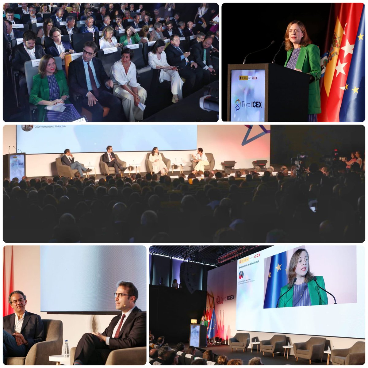 Amparo López Senovilla (@ls_amparo) on Twitter photo Un honor inaugurar el #ForoICEX2025 junto al ministro <a href="/carlos_cuerpo/">Carlos Cuerpo</a>.
Es el momento de la #internacionalización.
De apostar por los mercados exteriores a través de calidad, innovación y sostenibilidad.
¡Y no estáis solos! Contad con todos los instrumentos de la <a href="/SE_Comercio/">Secretaría de Estado de Comercio</a> Un honor inaugurar el #ForoICEX2025 junto al ministro <a href="/carlos_cuerpo/">Carlos Cuerpo</a>.
Es el momento de la #internacionalización.
De apostar por los mercados exteriores a través de calidad, innovación y sostenibilidad.
¡Y no estáis solos! Contad con todos los instrumentos de la <a href="/SE_Comercio/">Secretaría de Estado de Comercio</a>
