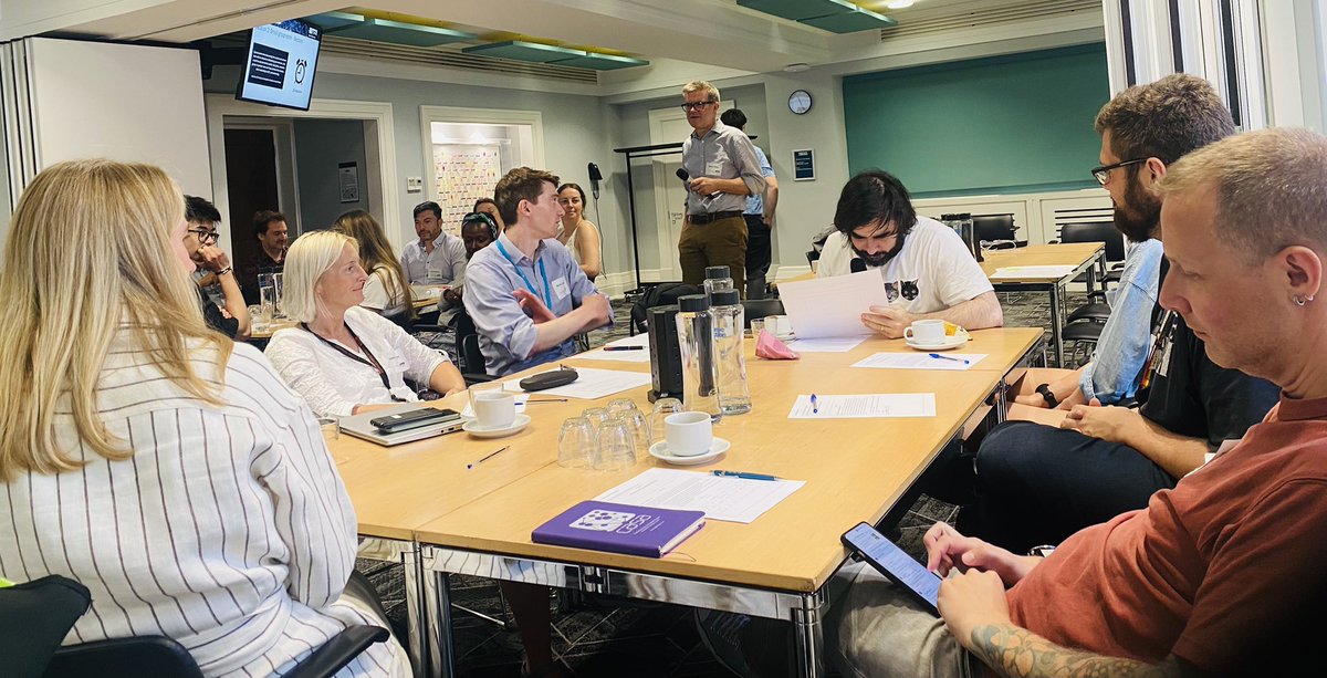 allisonl's tweet image. This morning a group of us from across UCL have been developing future missions to support ‘Knowing & Deciding With Data’ as part of the UCL @GrandChallenges in Data Empowered Societies. Ideas may be developed for our next funding call.