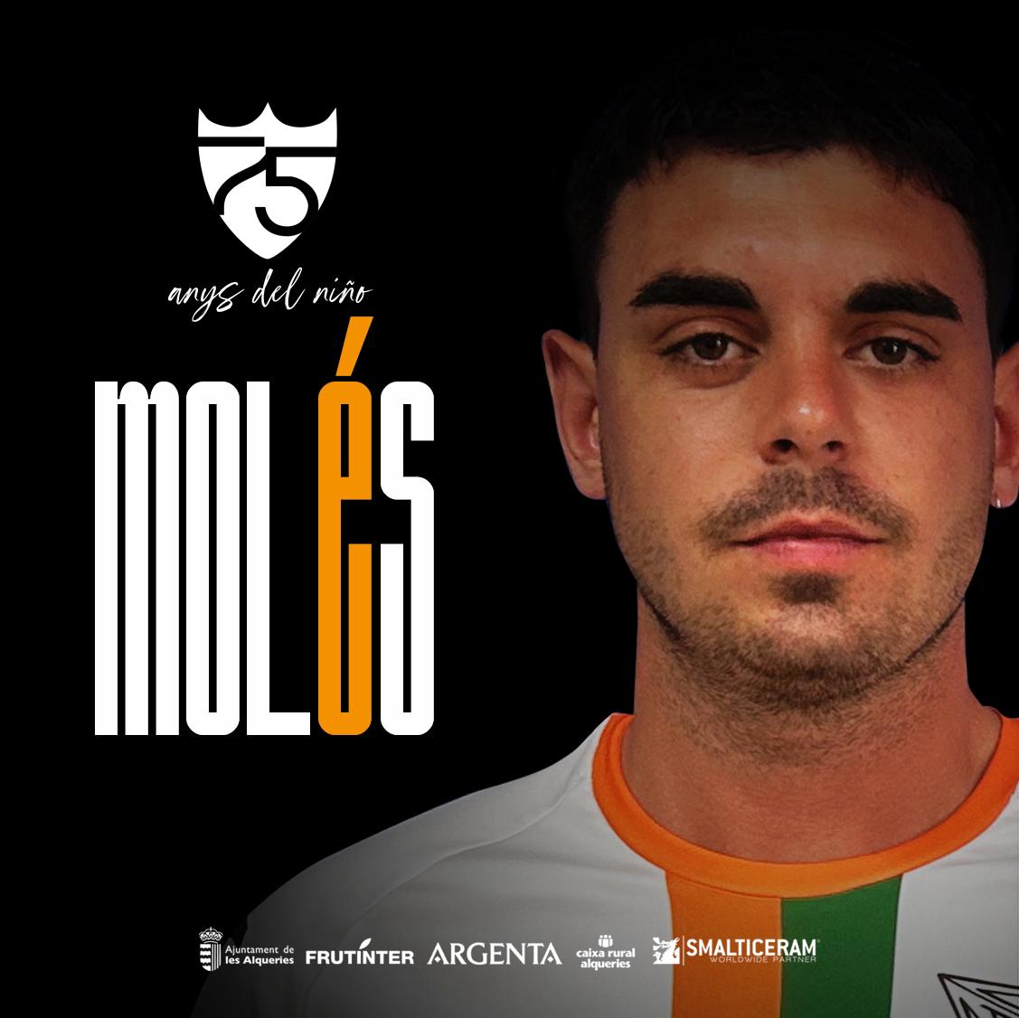 alqueriescf's tweet photo. ⚠️ 𝗙𝗜𝗖𝗛𝗔𝗝𝗘 ✍🏼

➡️ Tras pasar por equipos como: el CD Roda y el CD Burriana, 
la 𝗽𝗼𝘁𝗲𝗻𝗰𝗶𝗮 y el 𝗴𝗼𝗹 de Molés 𝐯𝐮𝐞𝐥𝐯𝐞𝐧 𝐚 𝐜𝐚𝐬𝐚. 

¡𝗕𝗶𝗲𝗻𝘃𝗲𝗻𝗶𝗱𝗼 𝗱𝗲 𝗻𝘂𝗲𝘃𝗼 𝗠𝗼𝗹𝗲́𝘀! 💙💛

#alqueriescf #somdelniño #unamaneradevivir #todaunavida https://t.co/TVcFAsHcov