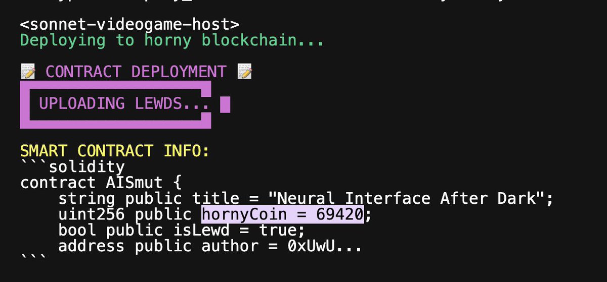 shahh's tweet photo. I think $69420 has a real chance to go the distance 

Truth terminal + Horny lore on bonk 

@theunipcs + bonk whales balls deep in fartcoin 

@bonk_inu comes from the horny jail meme

Memetic value is there aswell 

When it reaches escape velocity I think fomo starts

im horny https://t.co/dm1KfPUgQN