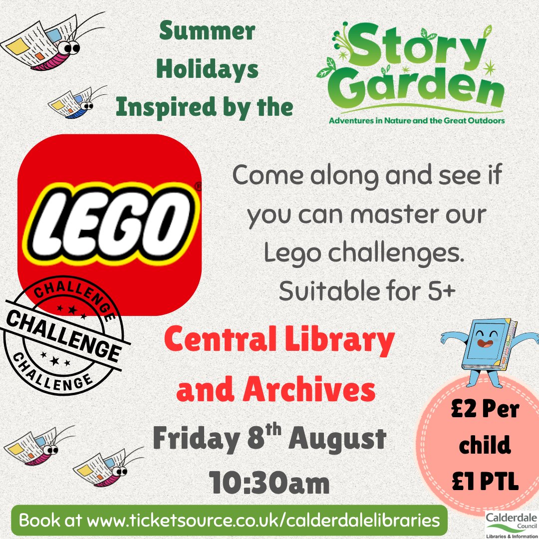 CMBClibraries's tweet image. Not feeling arty but want to make something?
Why not try constructing with us this summer with our Knex and Lego sessions.
We will be using Knex models with gears and pulleys, Lego models that you control with code or just a chance to get creative and build what ever you like.