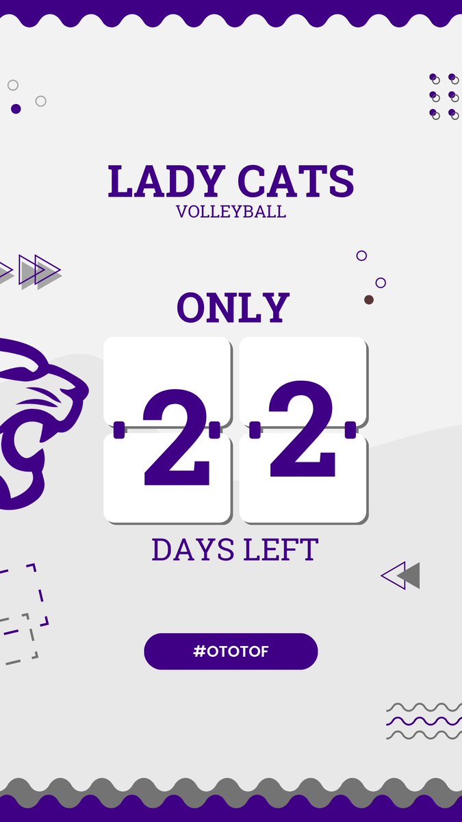 Elgin Wildcat Volleyball (@elginvball) on Twitter photo 🏐 22 Days Out
22 days until we trade drills for domination.
Let's get it. 
#EHSVolleyball #22Days #OTOTOF 🏐 22 Days Out
22 days until we trade drills for domination.
Let's get it. 
#EHSVolleyball #22Days #OTOTOF