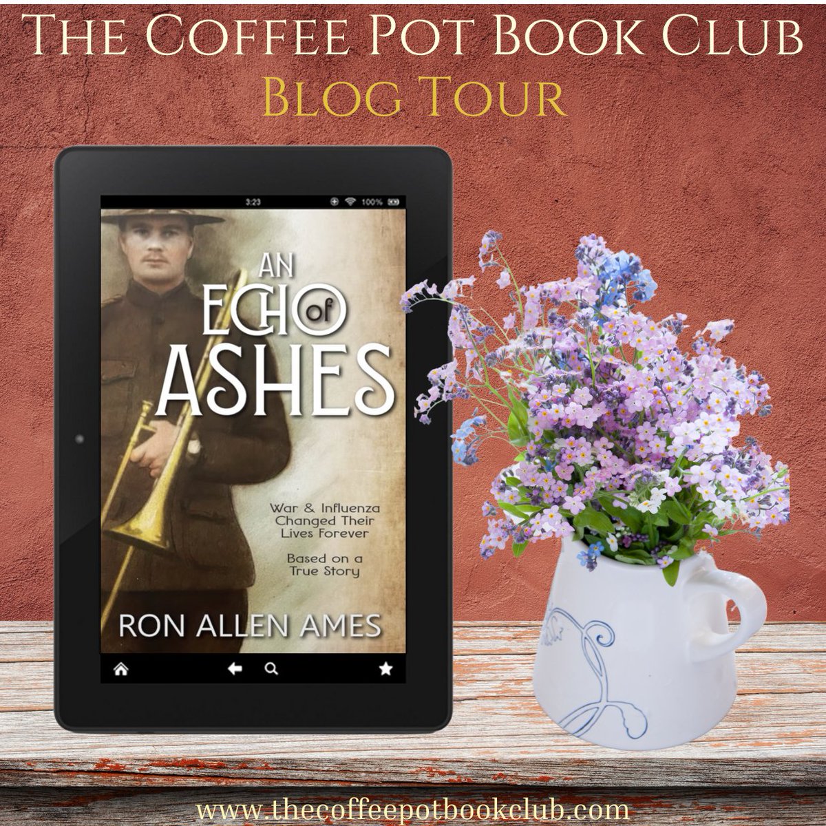 Welcome to Day 4 of our blog tour for

༻*·An Echo of Ashes·*༺
by Ron Allen Ames!

Check out today's tour stops, all sharing enticing excerpts from this evocative story!

thecoffeepotbookclub.blogspot.com/2025/06/blog-t… 
#HistoricalFiction #WWI #TheCoffeePotBookClub
<a href="/histficcompany/">The Historical Fiction Company</a>