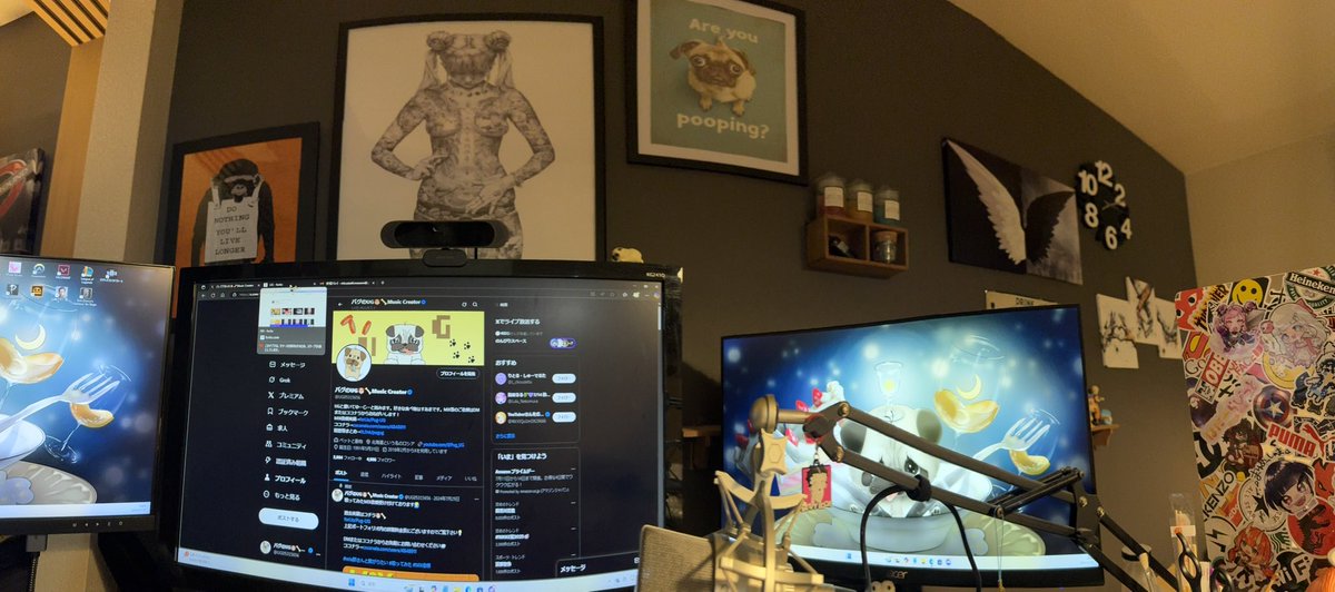 PCデスク周りおしゃれ選手権