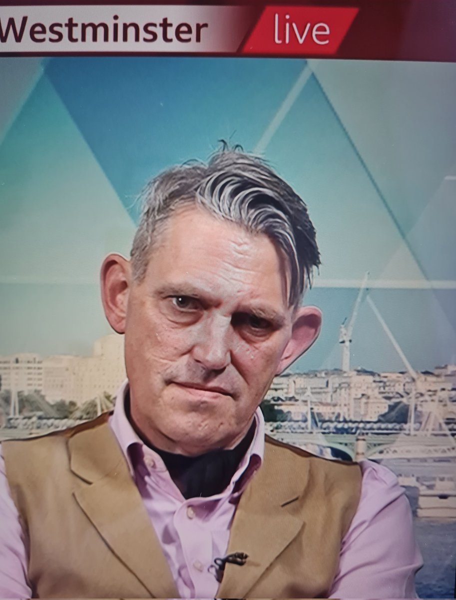 Distinct 'basement full of Nazi memorabilia' vibe coming from this Reform feller... #politicslive