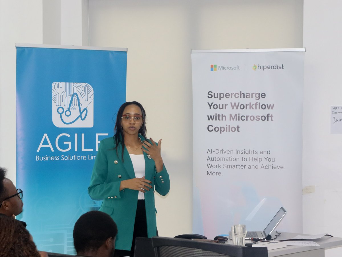 AgilebizKE's tweet image. It was a fun and productive day of learning, collaboration, and good energy all around. Super grateful to be part of the experience and excited to keep making AI work smarter for us! 🤖💡

#CopilotTraining #Hiperdist #AgileBusinessSolutions #AIInAction #Dynamics365 #Learning