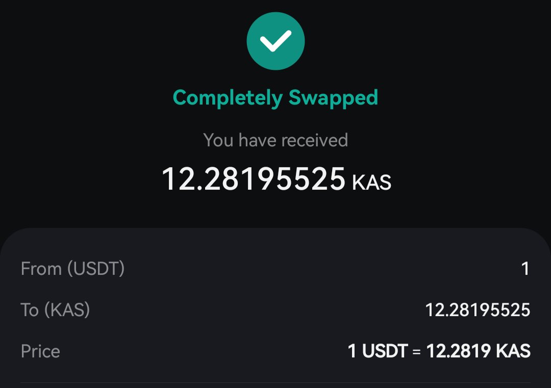 Sk21451's tweet photo. Day#490 of Buying 1$ worth of $kas per day until @KaspaCurrency reaches 1$
#Day490 #Kaspa #Kas https://t.co/5F6NoAS4RX