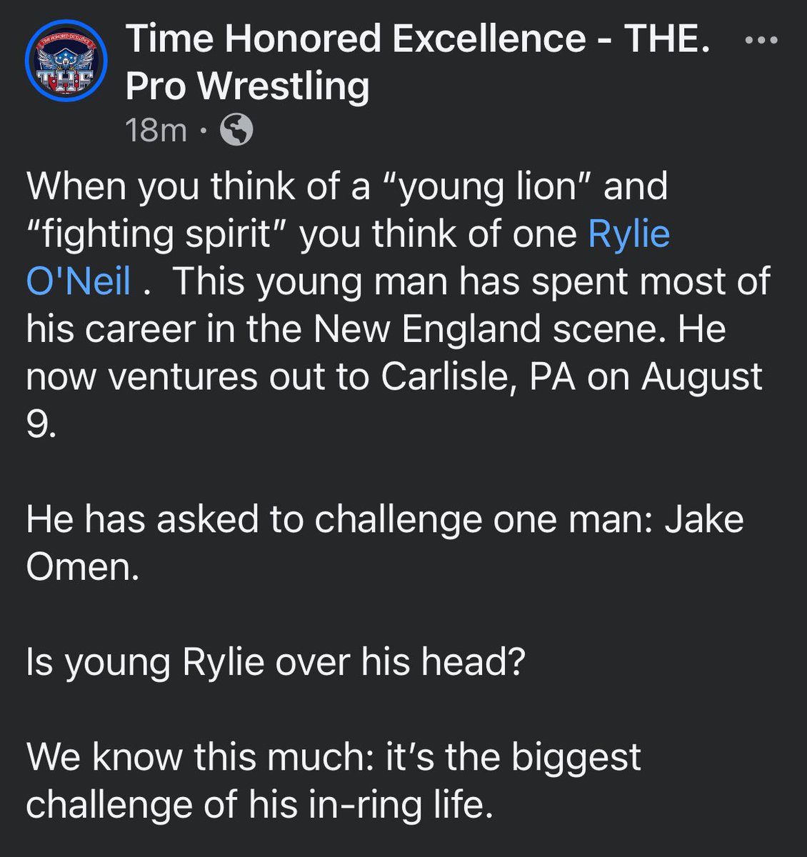 T.H.E. Wrestling tweet media