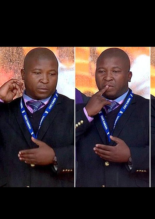 edmonphiri's tweet photo. @RediTlhabi "Mr Brown" is trying to outdo Thamsanqa Jantjie now. The Newsroom saw that the country needs serious comical relief, and they delivered. 😂 https://t.co/sNz1lyBlxe