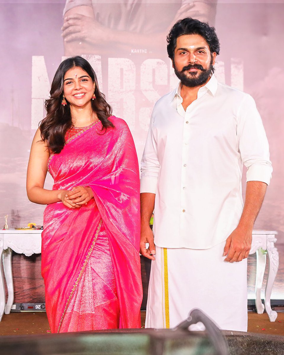 DreamWarriorpic's tweet image. @Karthi_Offl #Sathyaraj #Prabhu @kalyanipriyan #Lal @highonkokken #EaswariRao #Muralisharma @directortamil77 @sathyaDP @SaiAbhyankkar #ArunVenjaramoodu @philoedit @prabhu_sr @B4UMotionPics @ivyofficial2023 #IshanSaksena