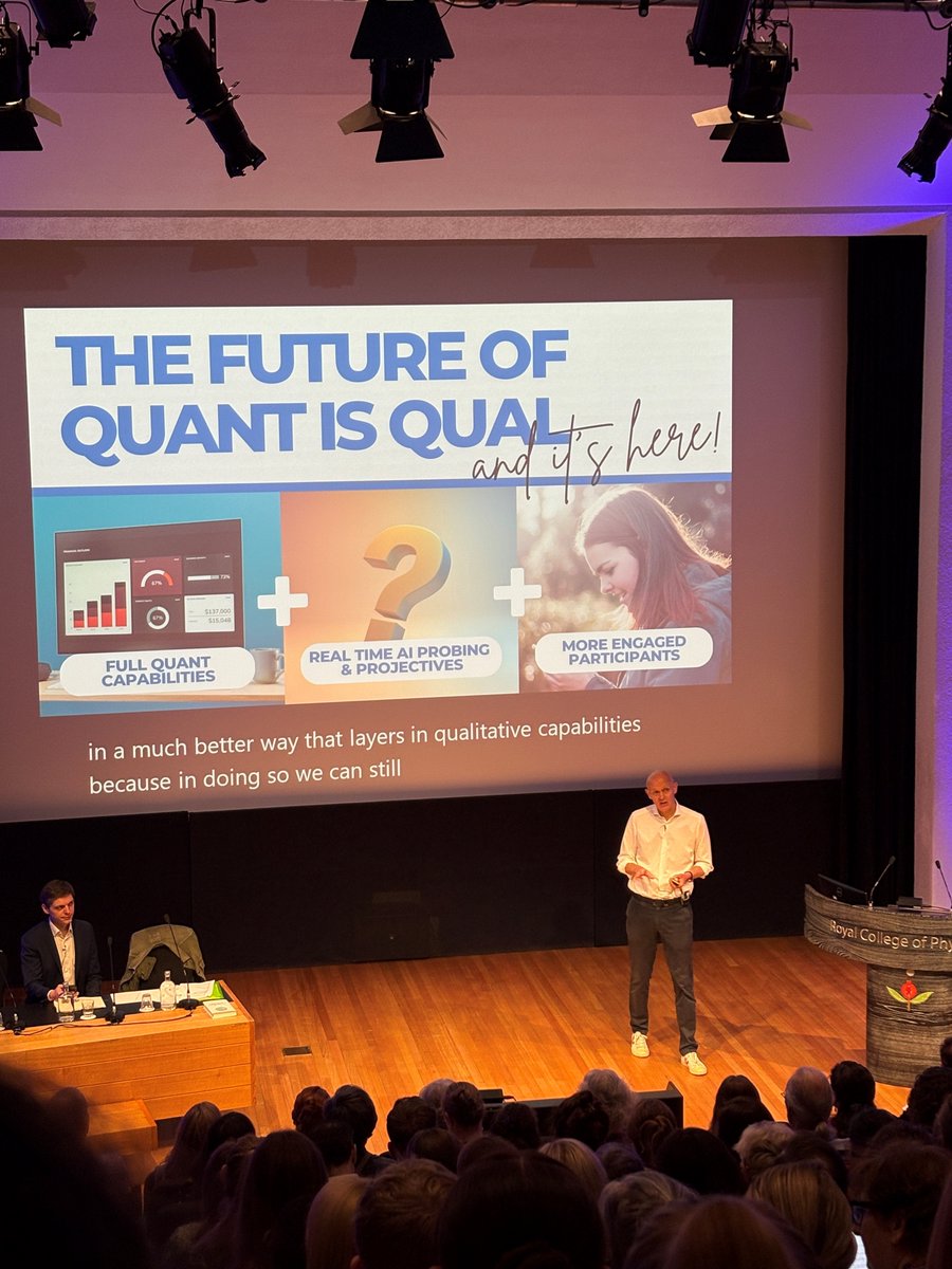 Really enjoyable day at the Social Research Association 2025 annual conference in London. Wide variety of thought-provoking #socialresearch sessions, great format, great venue!