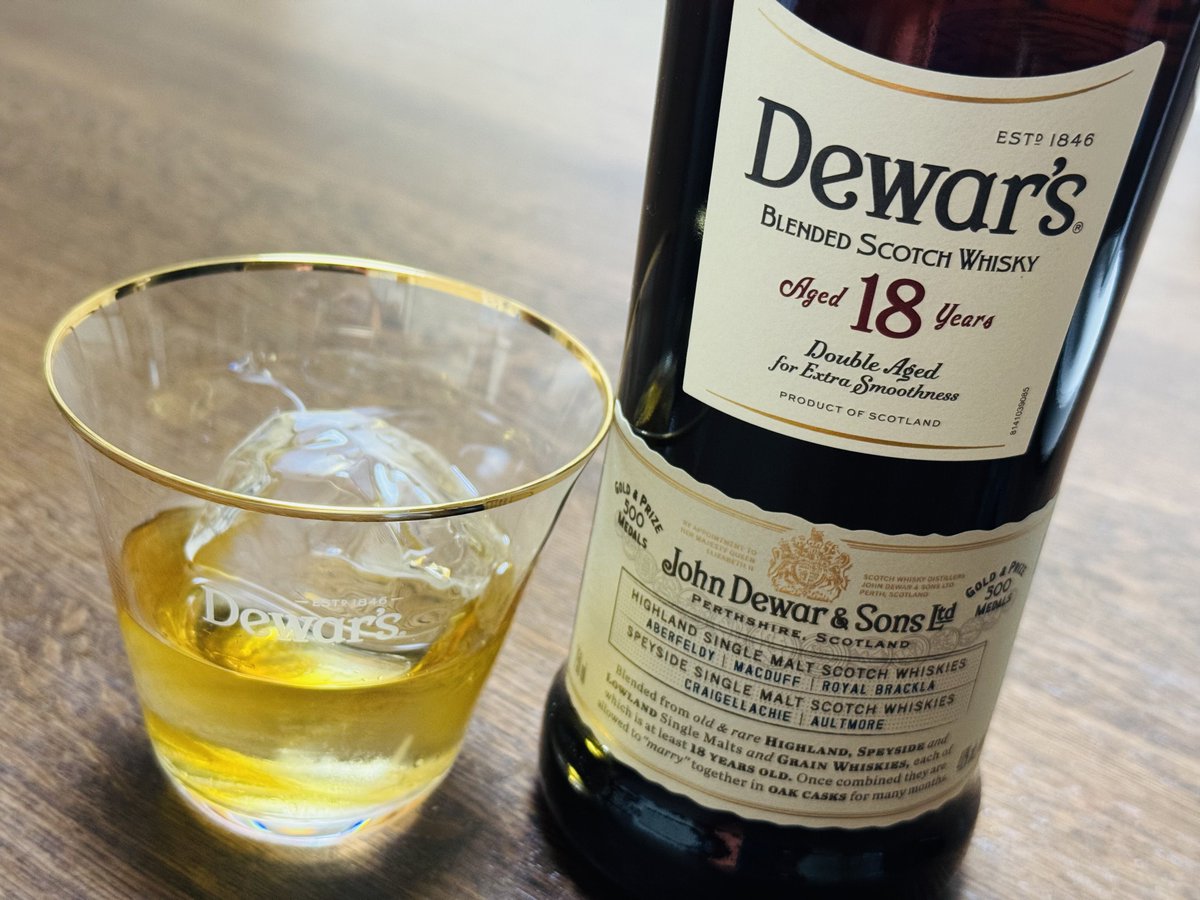Jun×2☆♤♢♡♧【新品未開封】Dewar's 18年 Amazon.co.jp: デュワーズ 18年 [ ブレンデッド スコッチ