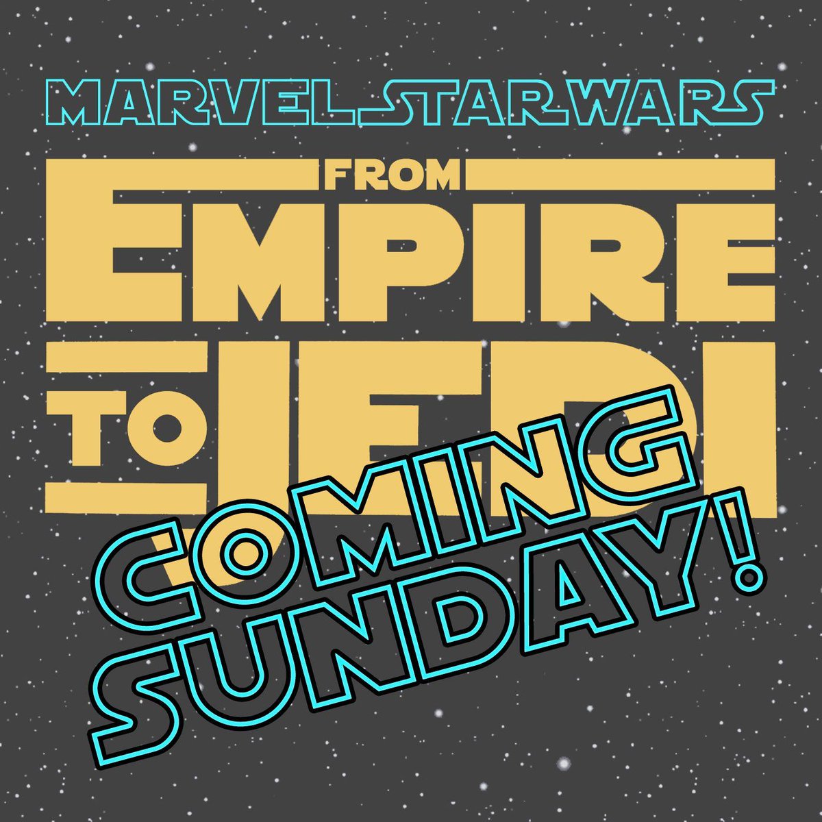 FWPodcasts's tweet image. Coming this Sunday—fire up your hyperdrives, True Believers, for a deep-dive into the EMPIRE STRIKES BACK comic adaptation! It’s an extra-long episode covering all 6 issues, movie/comic differences, and more! Don’t miss MARVEL STAR WARS: FROM EMPIRE TO JEDI! #StarWars