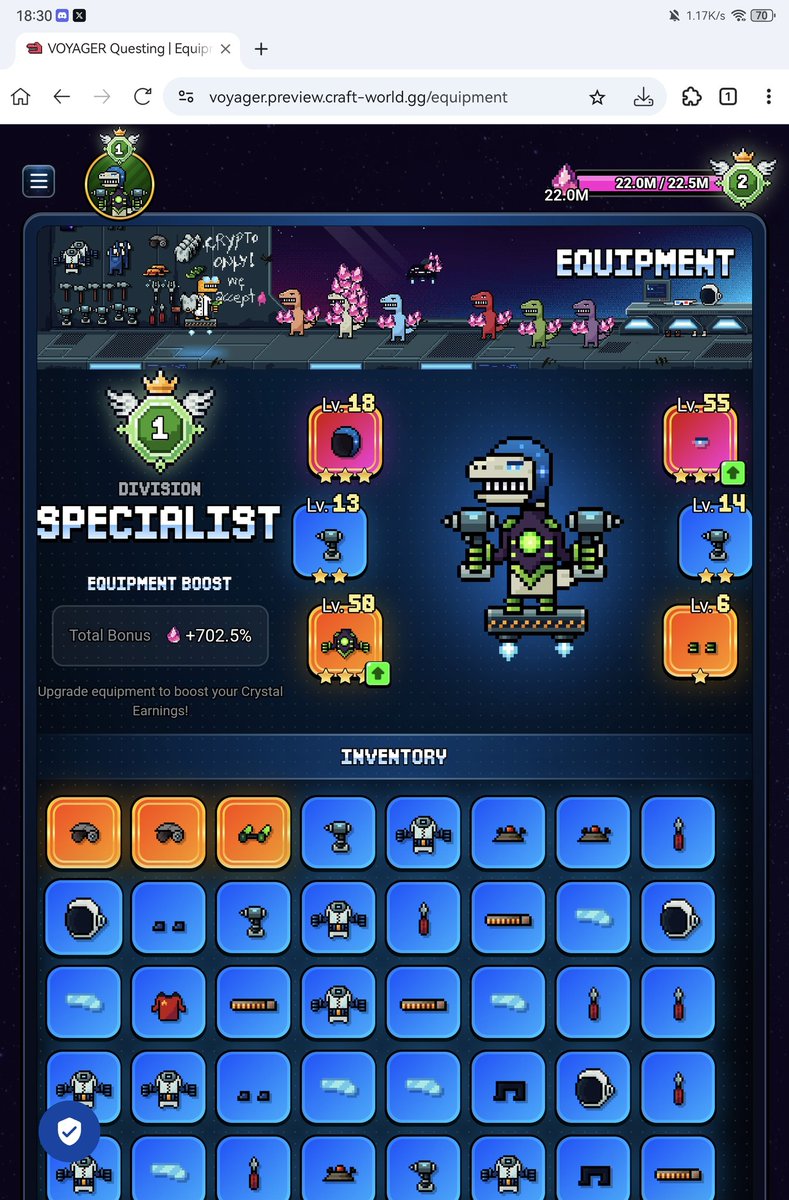 0xBeyond_'s tweet photo. play @AngryDynomites and just reach this level https://t.co/TL3u5fFZ9p