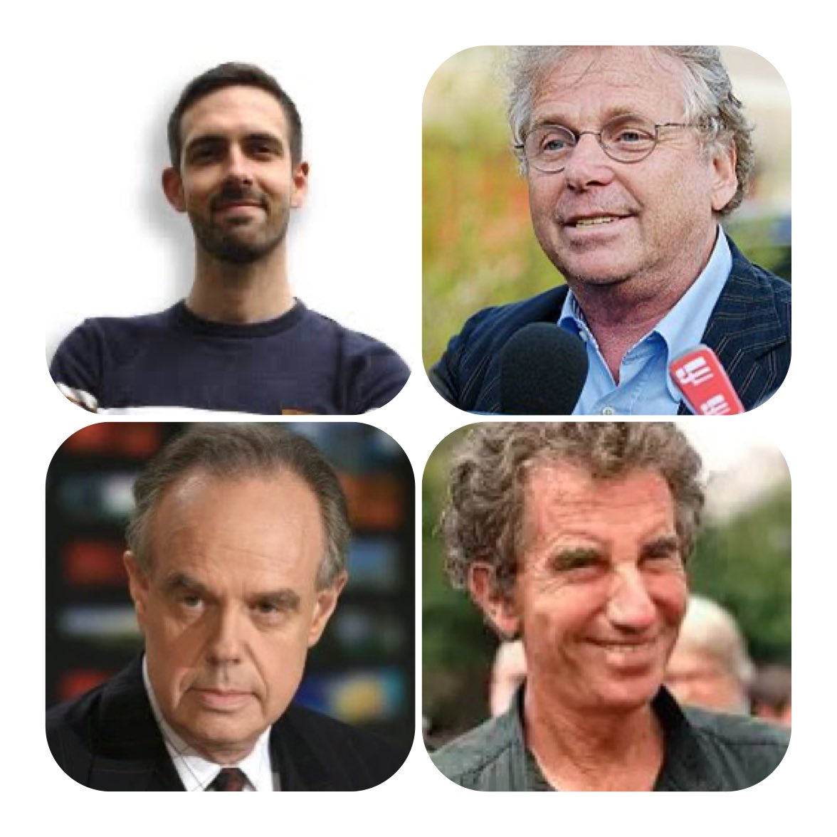 Le point commun entre ces quatre là je vous prie?
#pierrealaincottineau 
#pedos