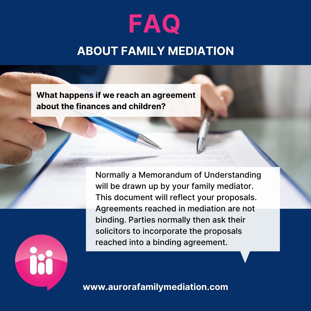 Do you have questions about family mediation?
You can find answers to some of the most frequently asked questions on our website.

Or get in touch on 01462 429735

#familymediator #divorce #mediation #mediator #familymediation #separation #mediationquestions