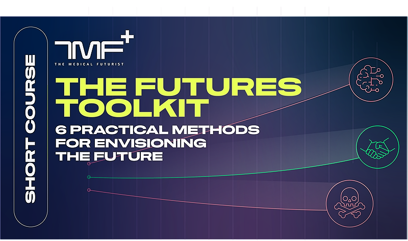 Berci's tweet image. Learn to use very practical futures methods that professional futurists use every day to analyze the future(s) of your field of interest!
A real fast-track course!
Check it out: medicalfuturist.thinkific.com/courses/futures