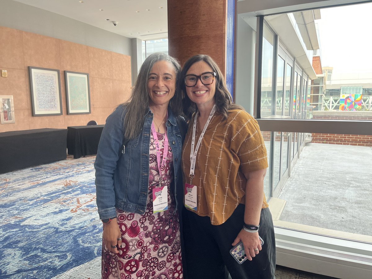 hollyastuart's tweet photo. Still riding high from the #CreativityRising25 conference! Thank you to @artsintedu for creating a space to show the power of arts in education! https://t.co/QI9gxBdkWu
