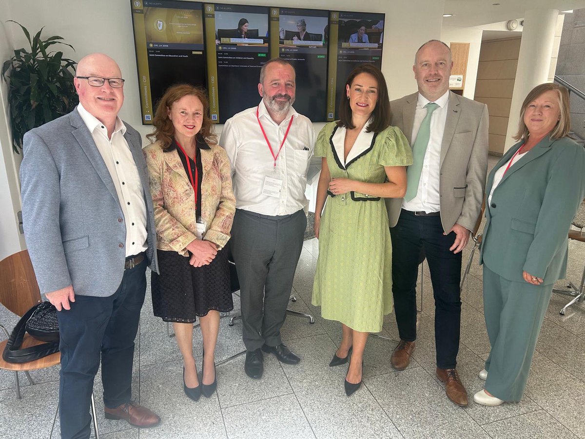 ICTU Group met with the chair of the Oireachtas Education Committee Erin McGreehan TD, We discussed several issues such as the ECF, Higher Ed Funding, Apprenticeship Delivery &amp; Delivery and the need for a Stakeholder Forum for Higher Education and how we could support her work.